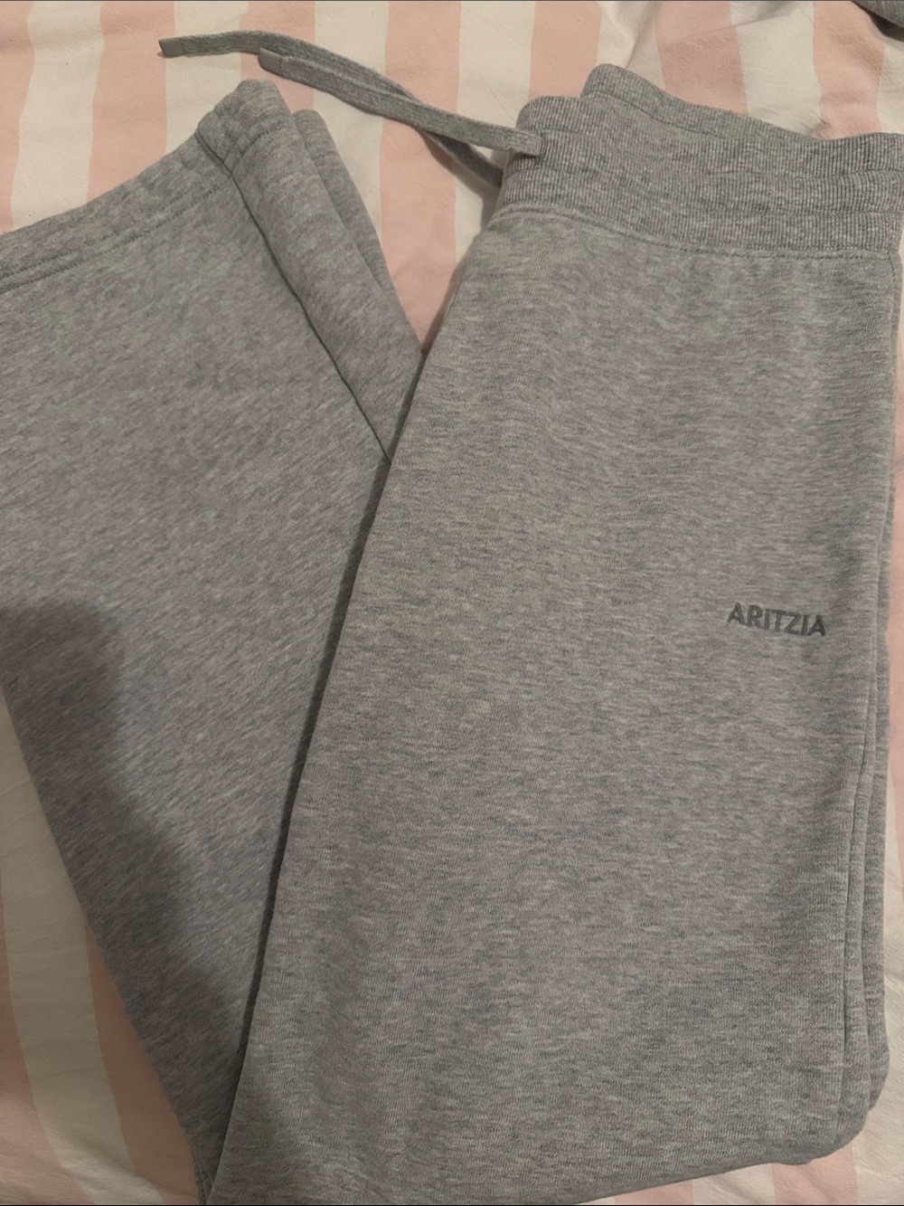 Aritzia Cozy Sweatfleece Mega straight sweatpant